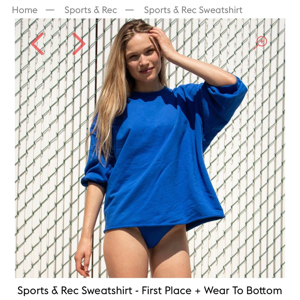 Left on Friday Royal Blue Sweatshirt